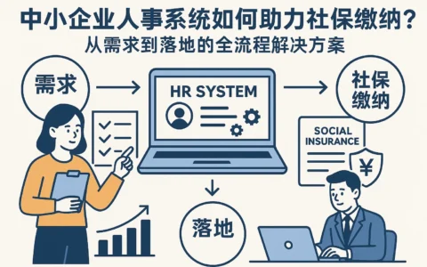中小企业人事系统如何助力社保缴纳？从需求到落地的全流程解决方案