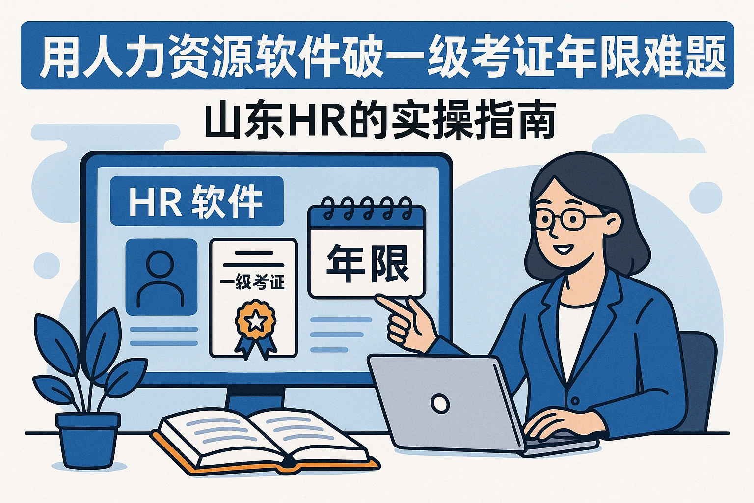 用人力资源软件破解一级考证年限难题：山东HR的实操指南