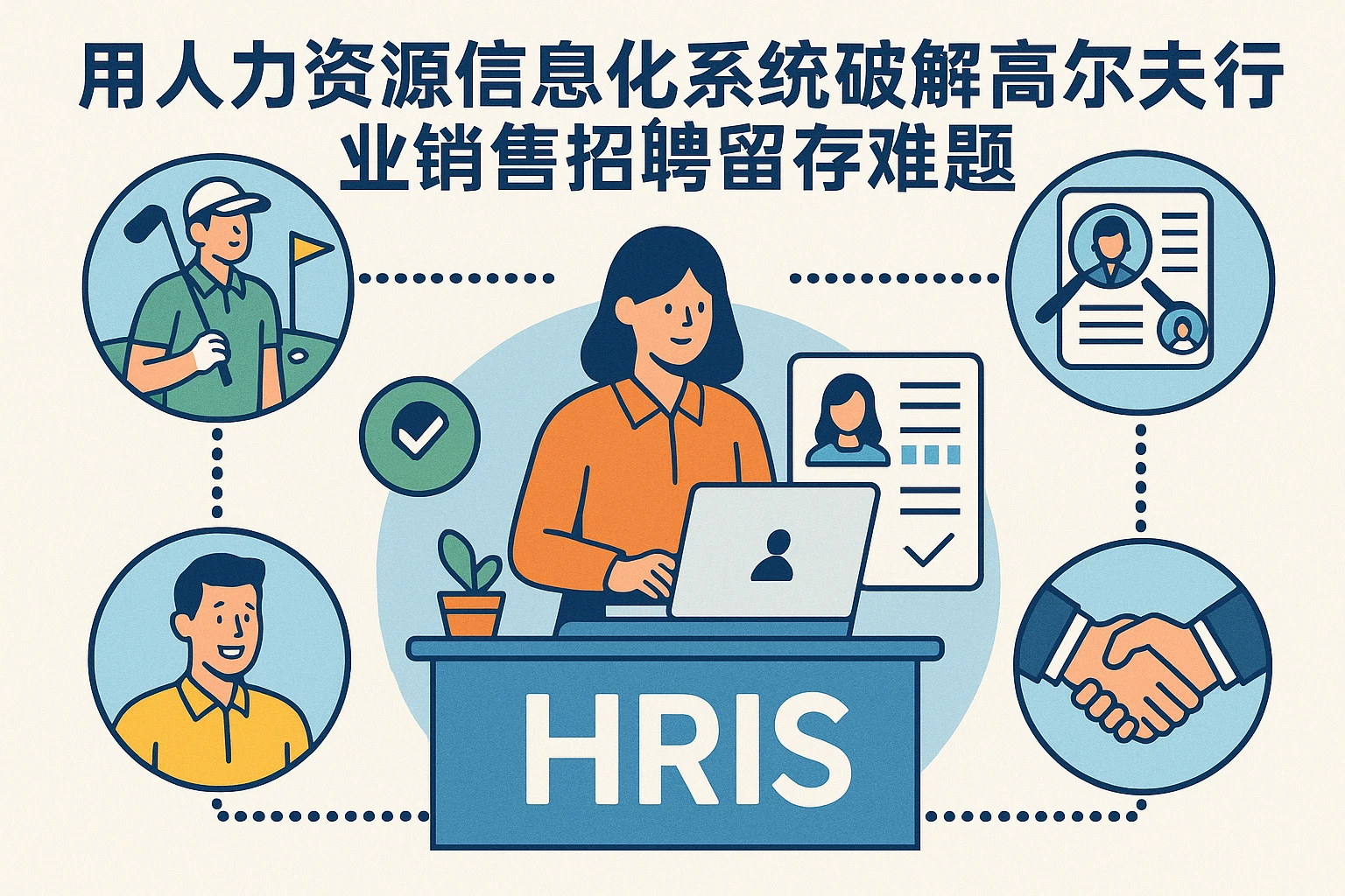 用人力资源信息化系统破解高尔夫行业销售招聘留存难题