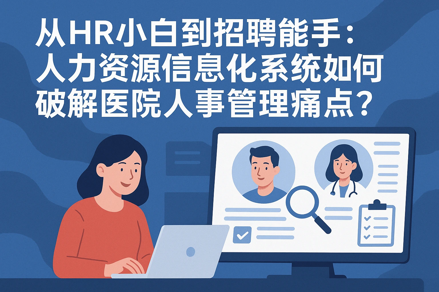 从HR小白到招聘能手：人力资源信息化系统如何破解医院人事管理痛点？