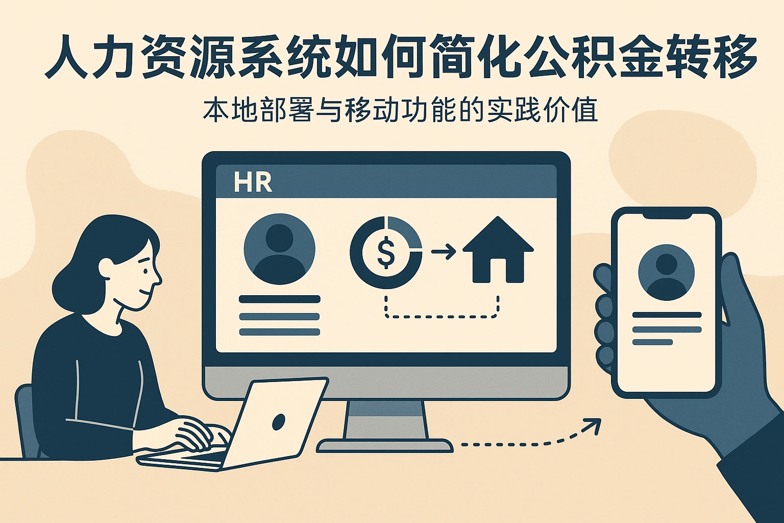 人力资源系统如何简化公积金转移流程？本地部署与移动功能的实践价值