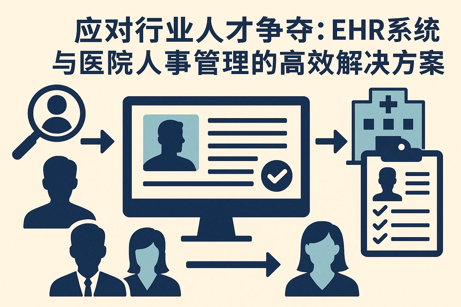 应对行业人才争夺：EHR系统与医院人事管理的高效解决方案