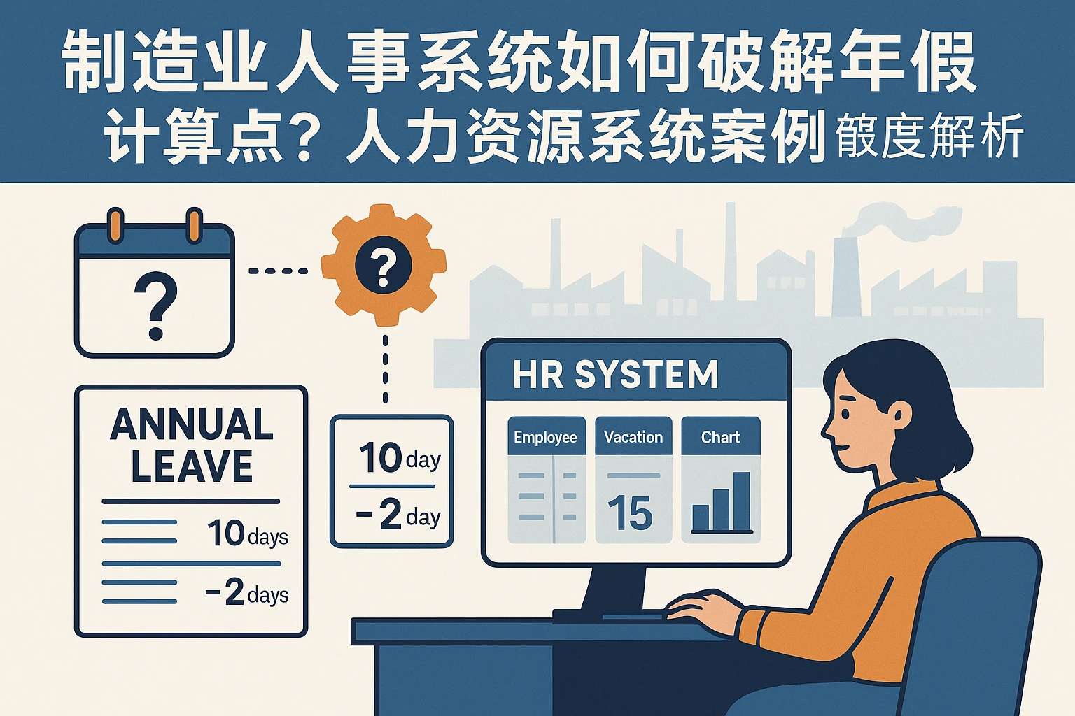 制造业人事系统如何破解年假计算痛点？人力资源系统案例深度解析