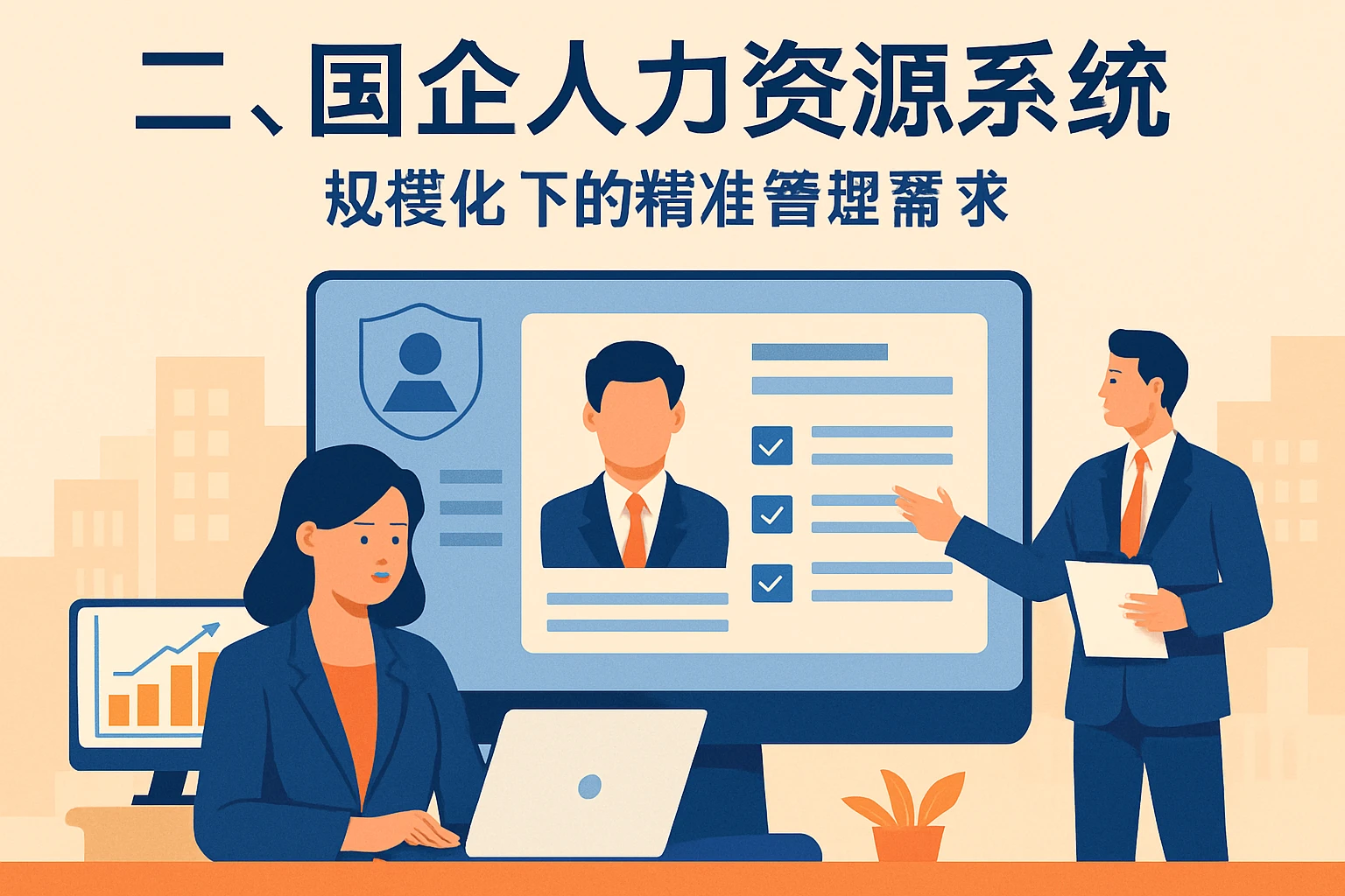 二、国企人力资源系统：规模化下的精准管理需求