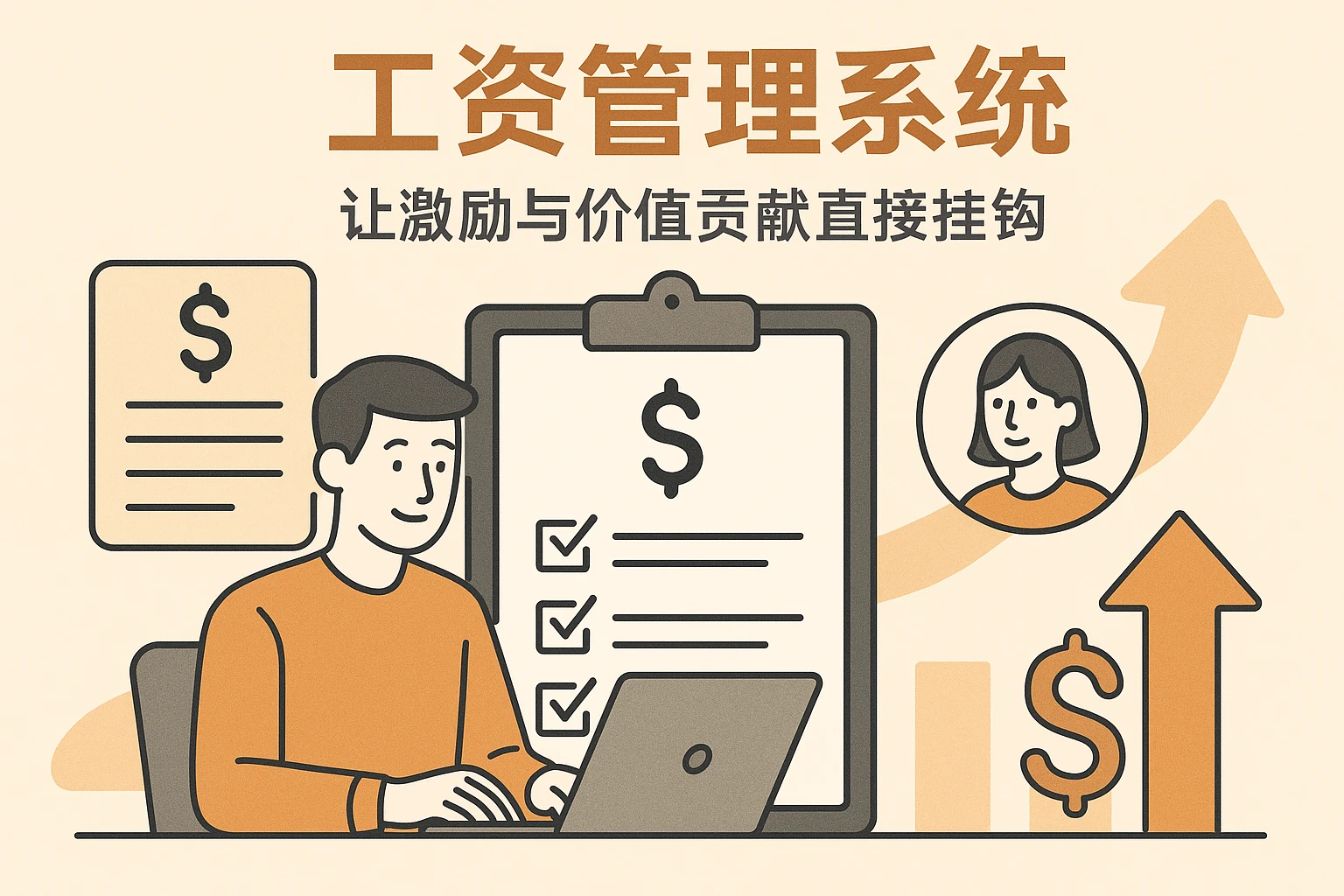 2. 工资管理系统：让激励与价值贡献直接挂钩