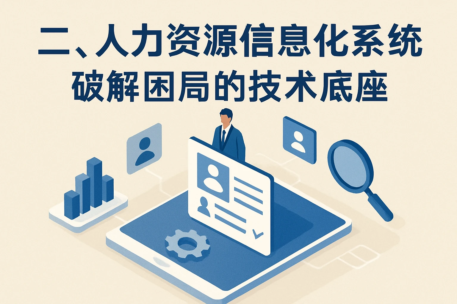 二、人力资源信息化系统：破解困局的技术底座