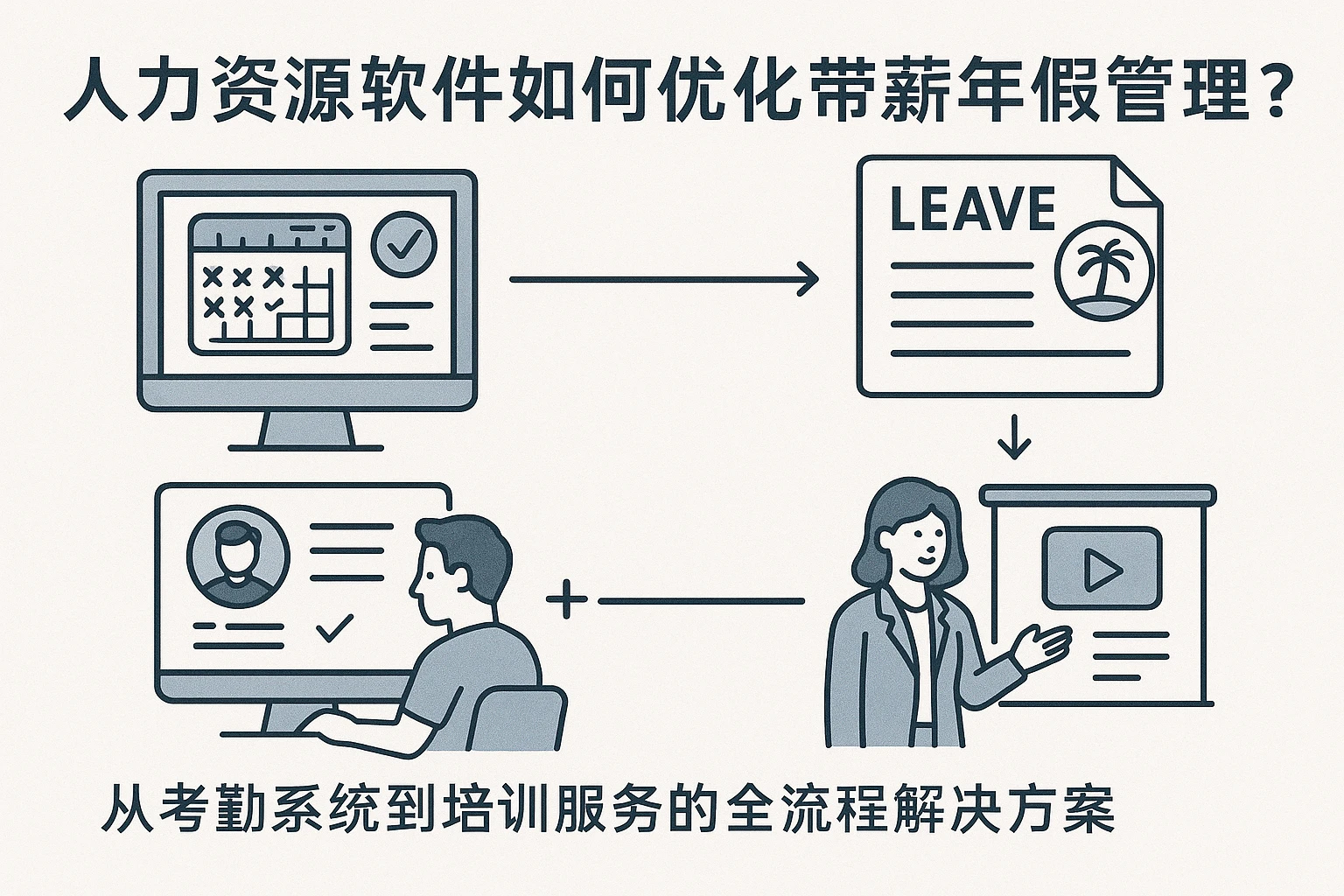 人力资源软件如何优化带薪年假管理？从考勤系统到培训服务的全流程解决方案