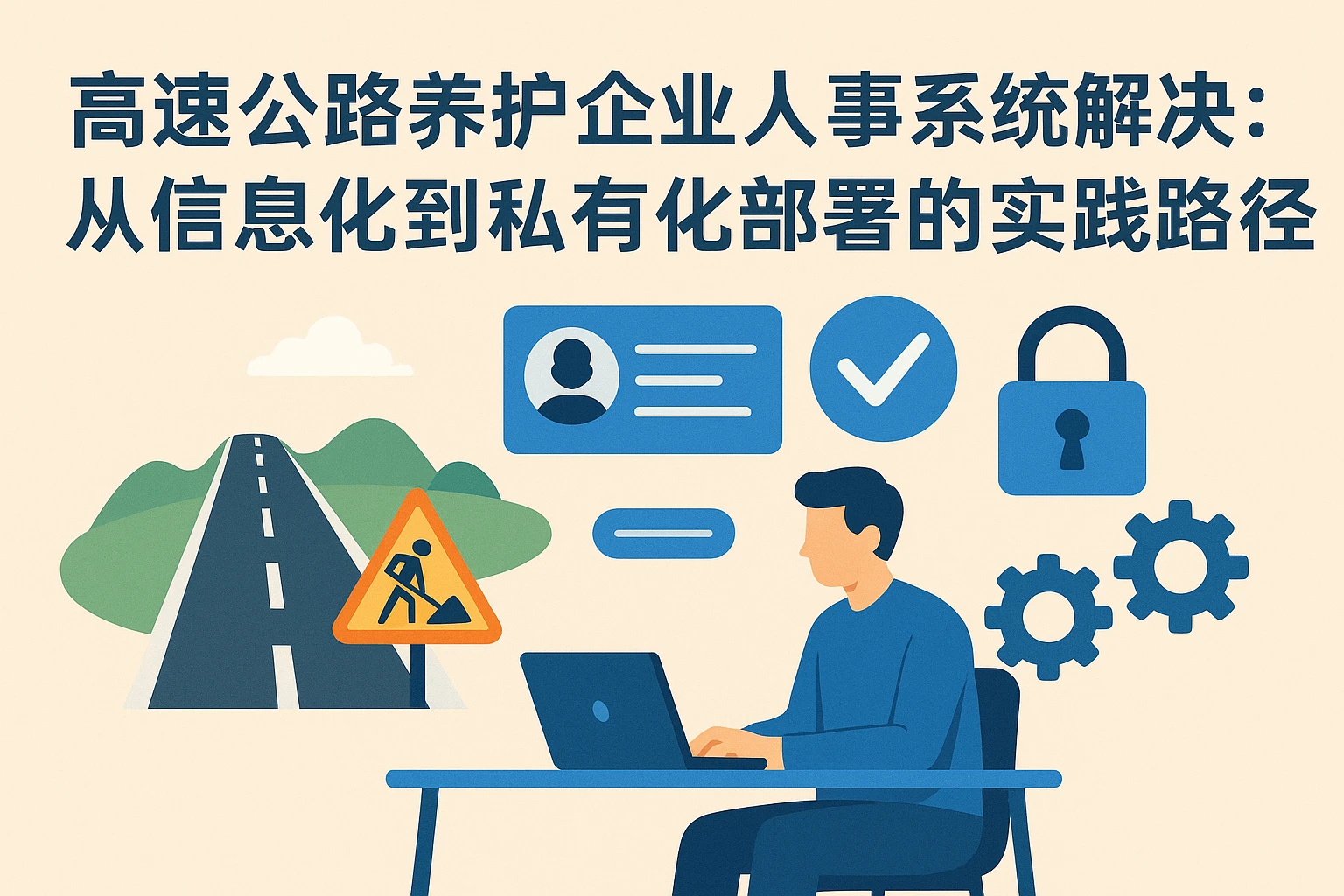 高速公路养护企业人事系统解决方案：从信息化到私有化部署的实践路径