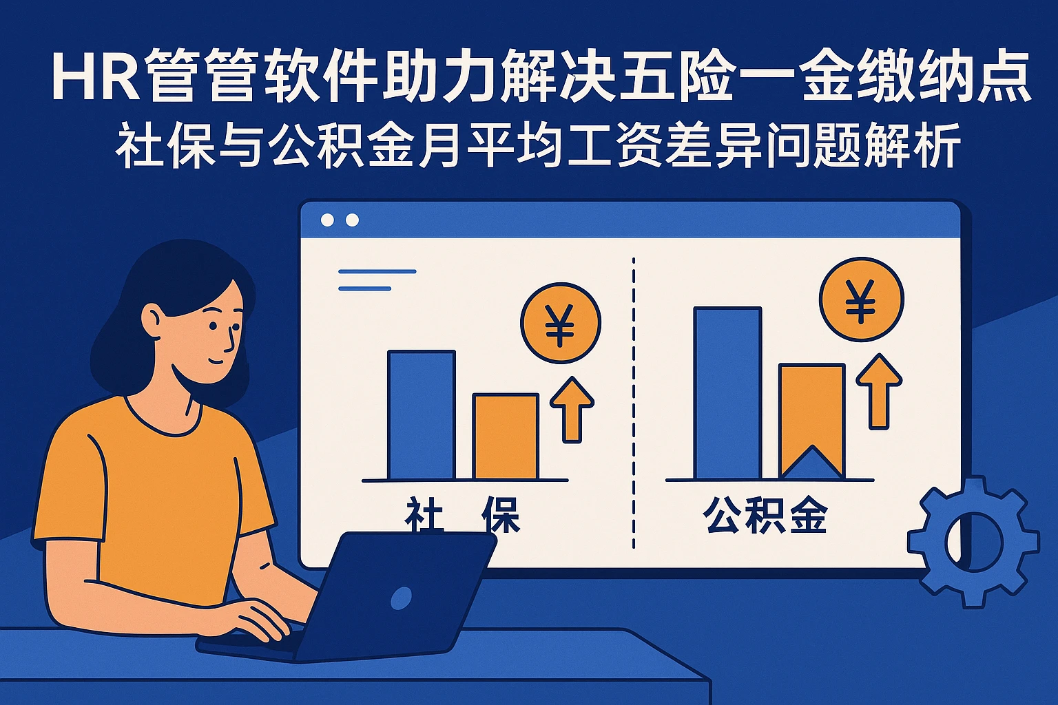 HR管理软件助力解决五险一金缴纳痛点：社保与公积金月平均工资差异问题解析