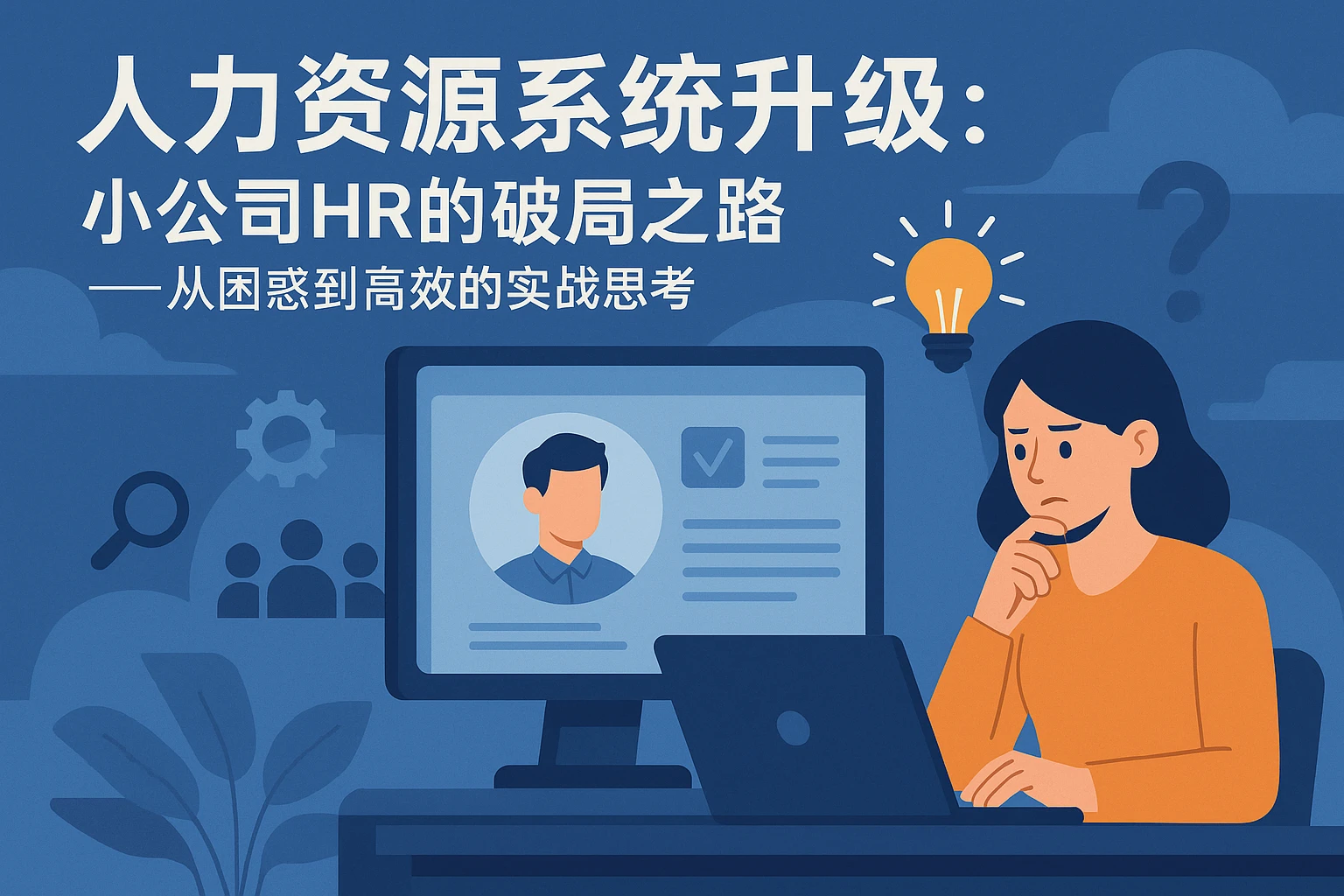 人力资源系统升级：小公司HR的破局之路——从困惑到高效的实战思考