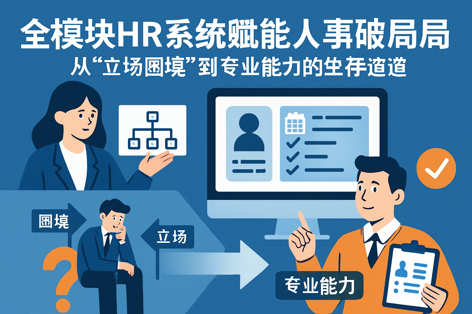 全模块HR系统赋能人事破局：从“立场困境”到专业能力的生存之道