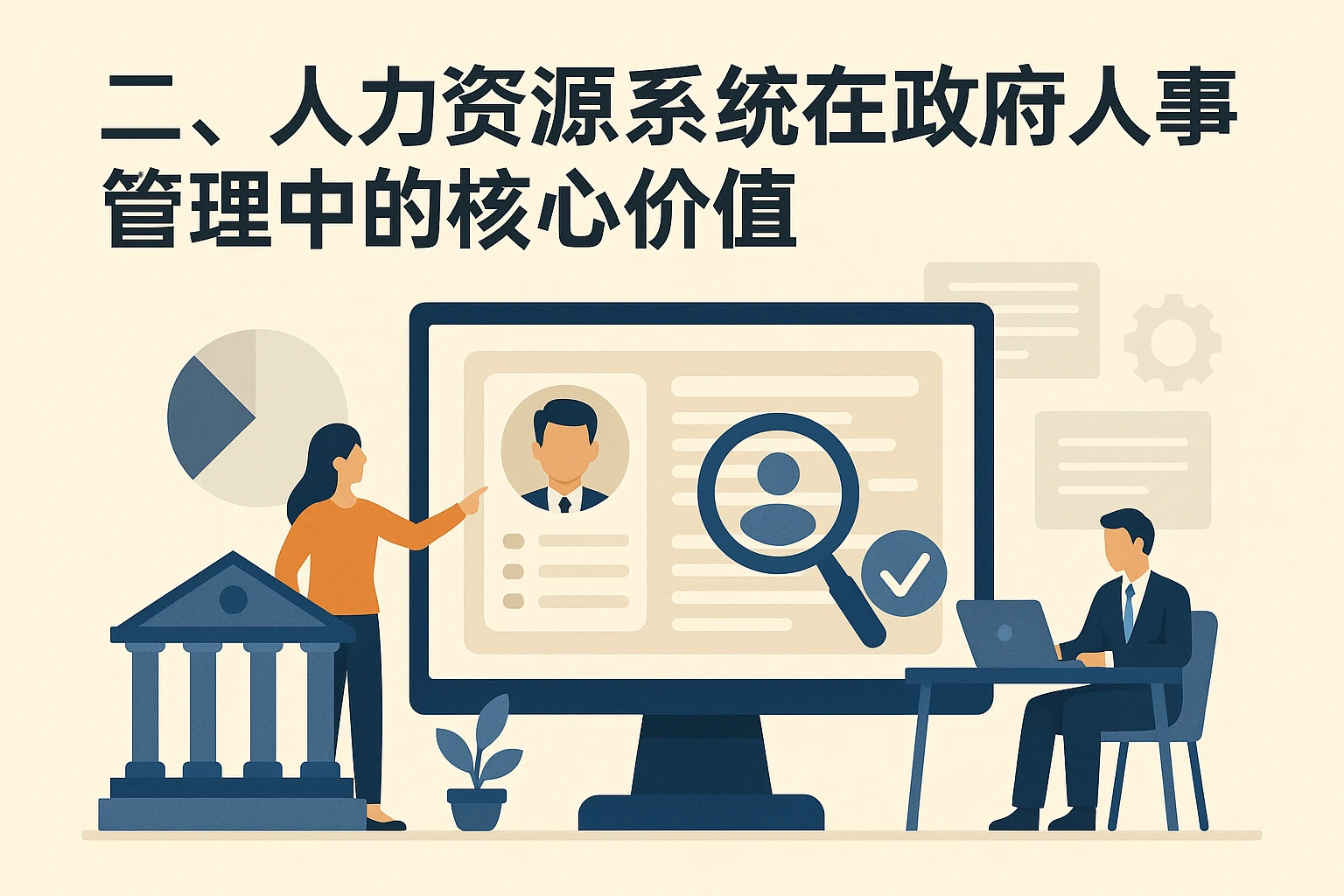 二、人力资源系统在政府人事管理中的核心价值