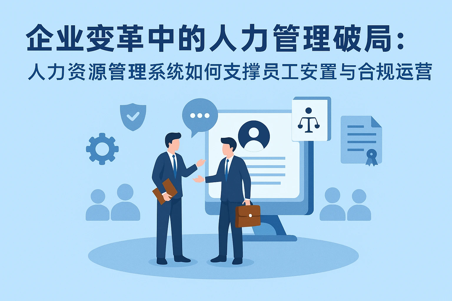企业变革中的人力管理破局：人力资源管理系统如何支撑员工安置与合规运营
