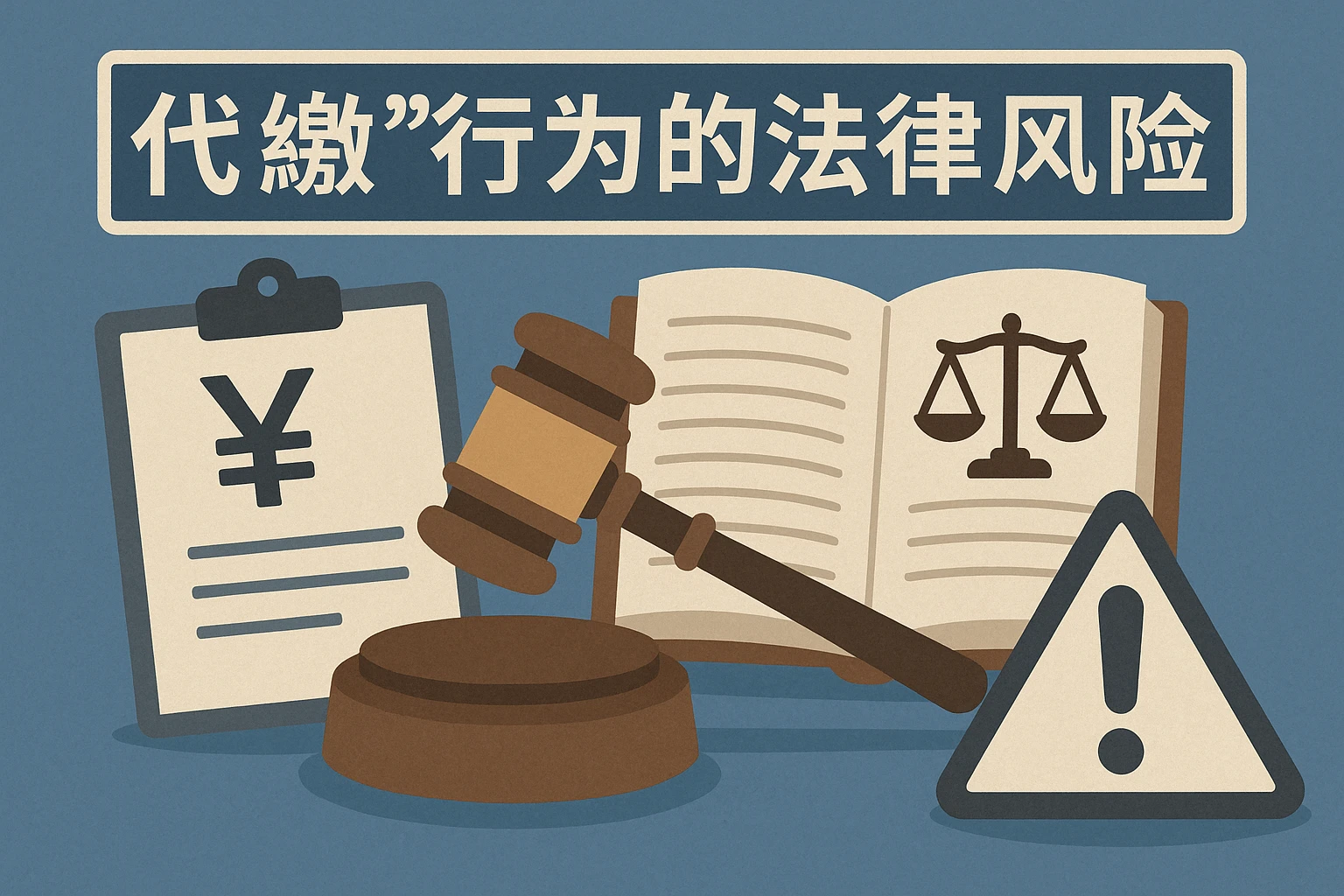 “代缴”行为的法律风险