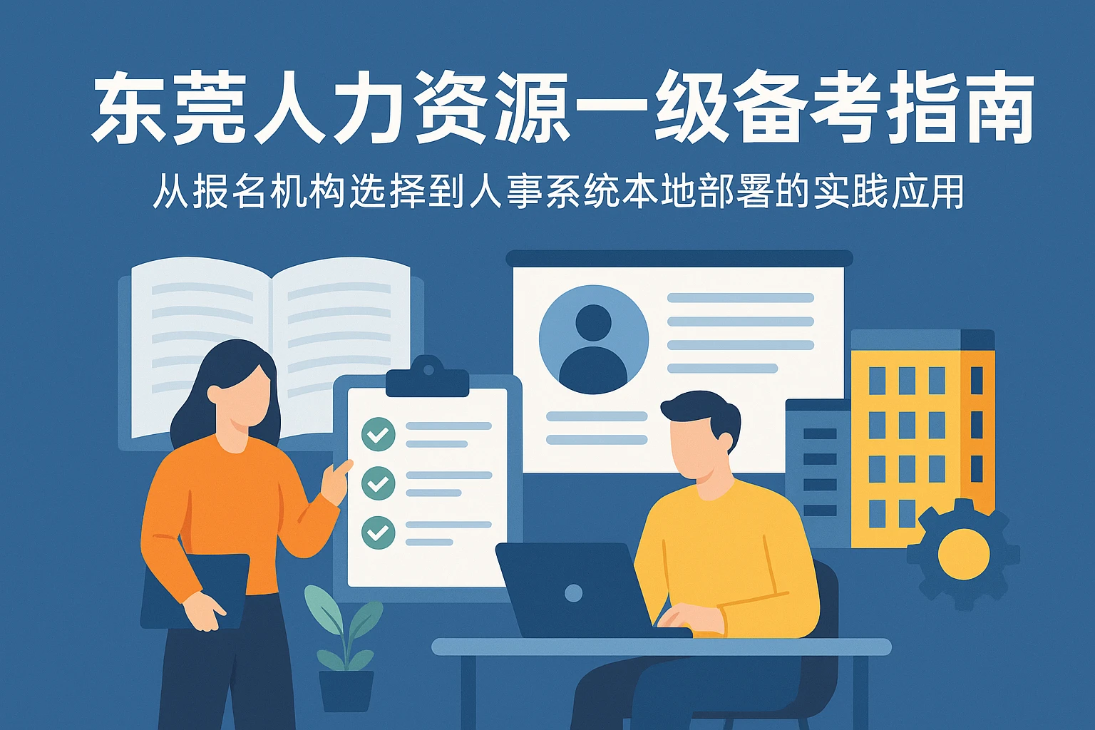 东莞人力资源一级备考指南：从报名机构选择到人事系统本地部署的实践应用