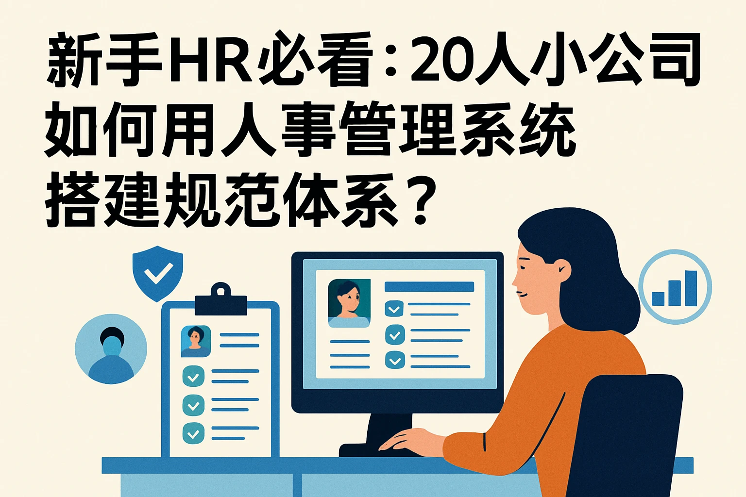 新手HR必看：20人小公司如何用人事管理系统搭建规范体系？
