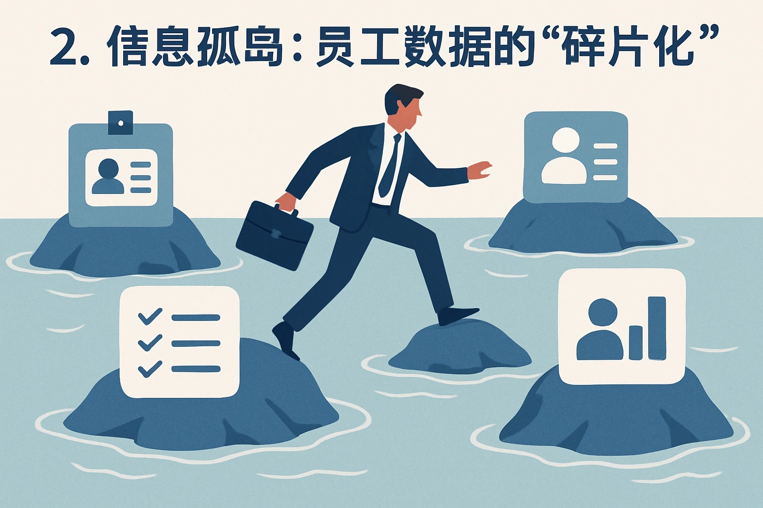 2. 信息孤岛：员工数据的“碎片化”困境