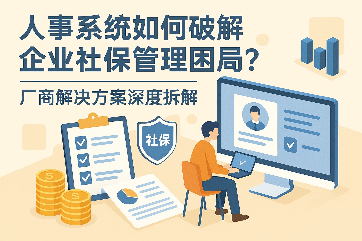 人事系统如何破解企业社保管理困局？厂商解决方案深度拆解