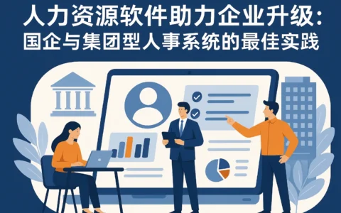 人力资源软件助力企业升级：国企与集团型人事系统的最佳实践