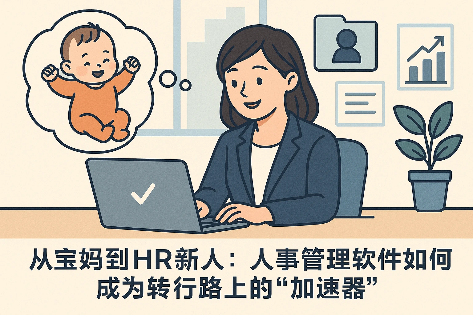 从宝妈到HR新人：人事管理软件如何成为转行路上的“加速器”