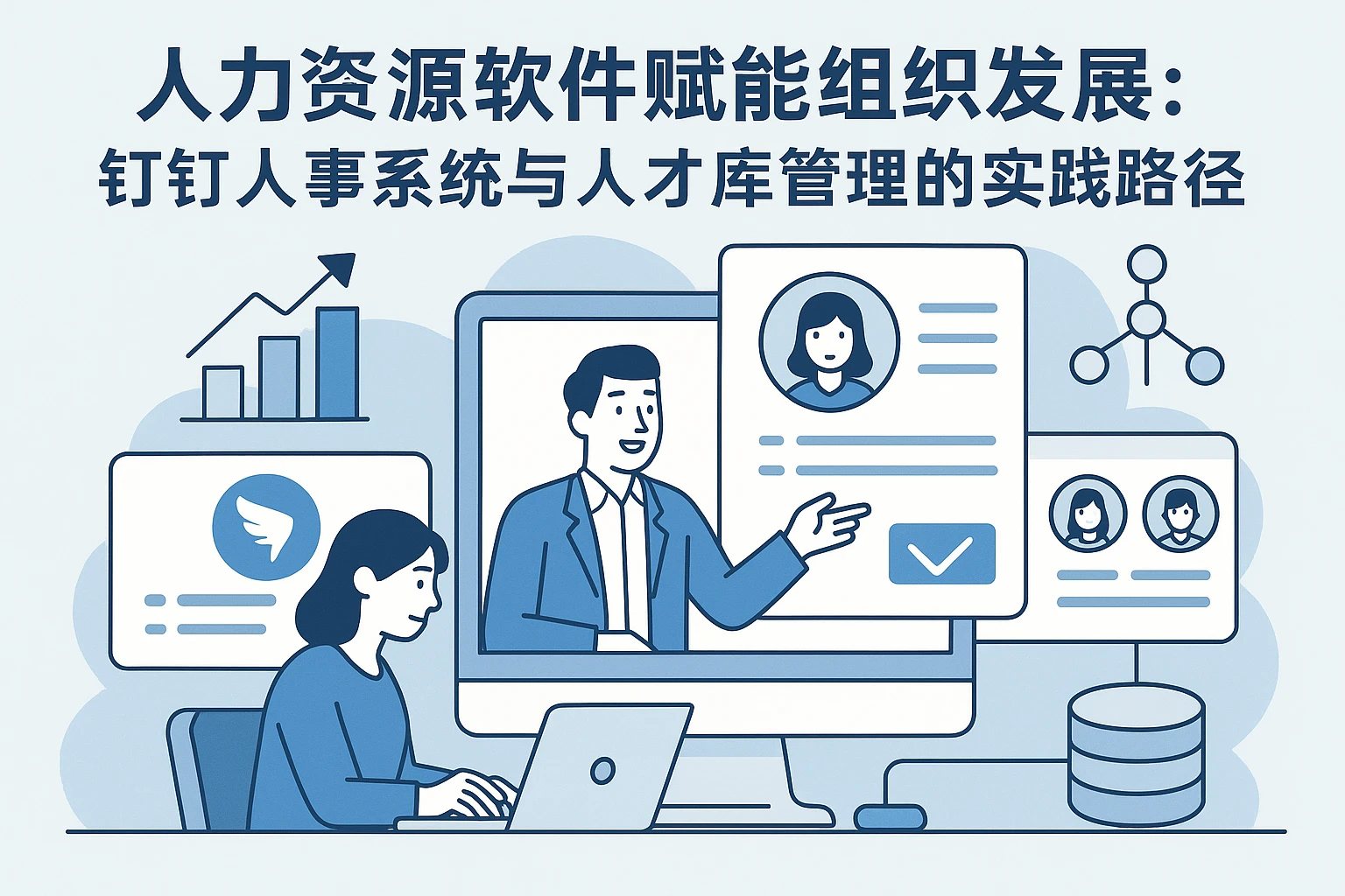 人力资源软件赋能组织发展：钉钉人事系统与人才库管理的实践路径