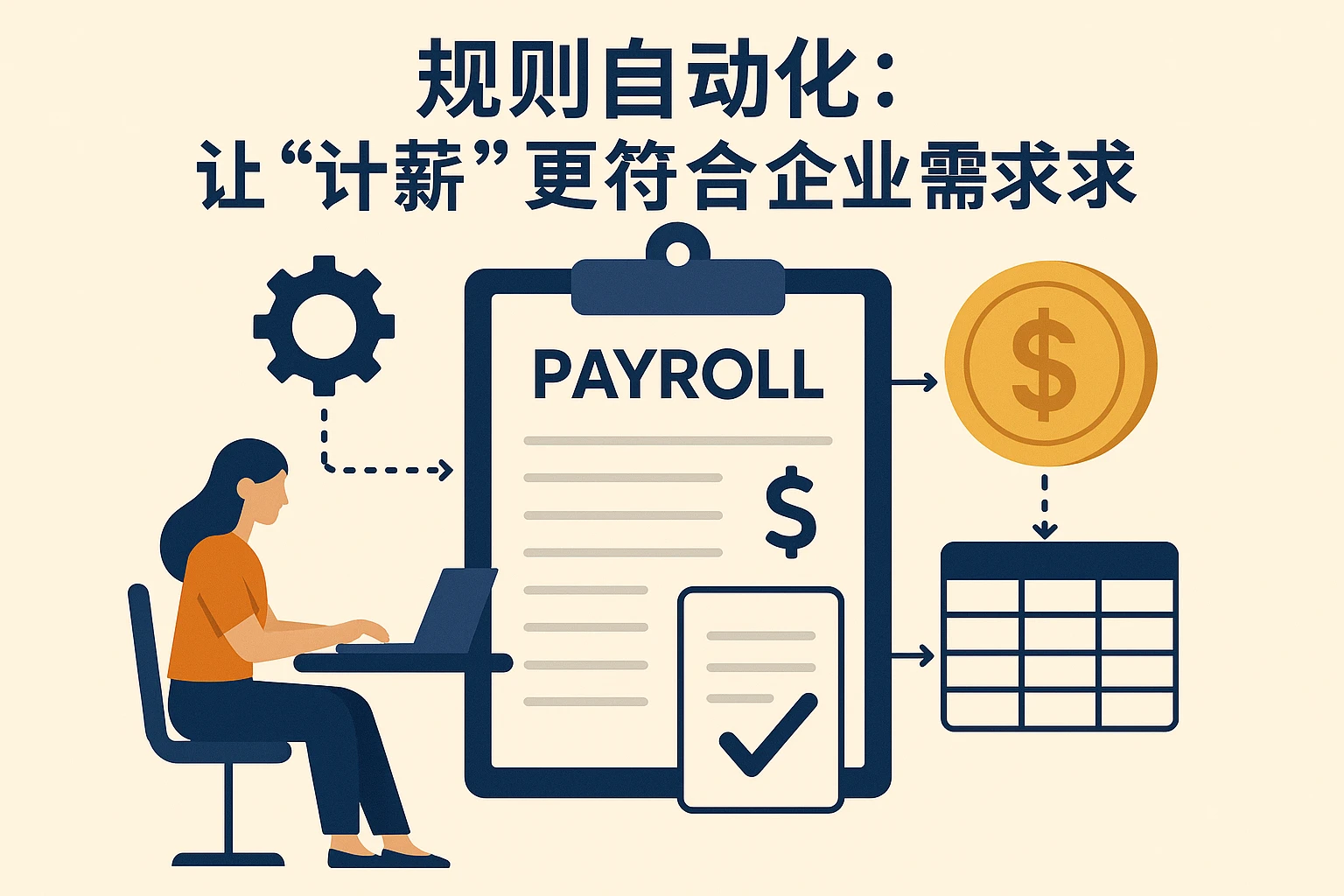 2. 规则自动化：让“计薪”更符合企业需求