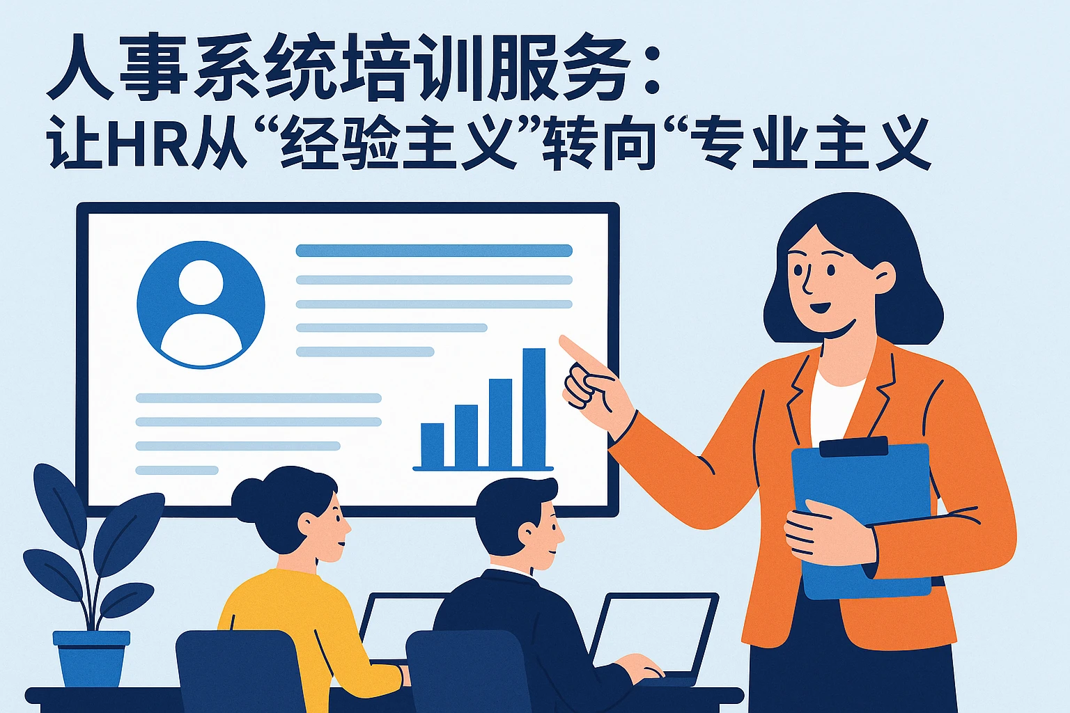 2. 人事系统培训服务：让HR从“经验主义”转向“专业主义”
