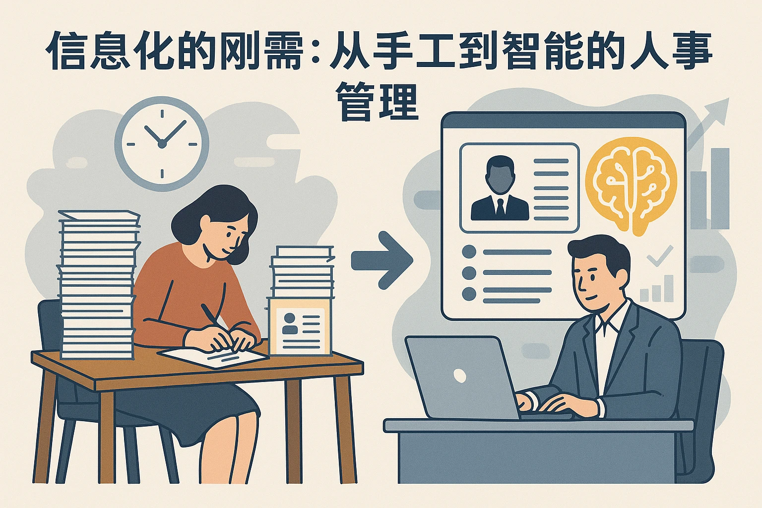 信息化的刚需：从手工到智能的人事管理