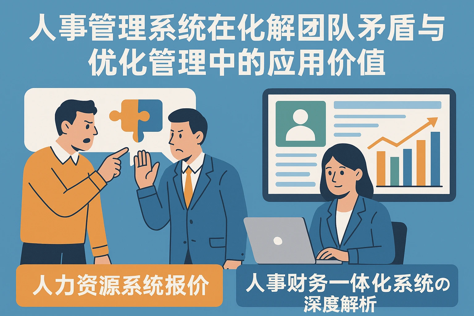人事管理系统在化解团队矛盾与优化管理中的应用价值——人力资源系统报价与人事财务一体化系统的深度解析