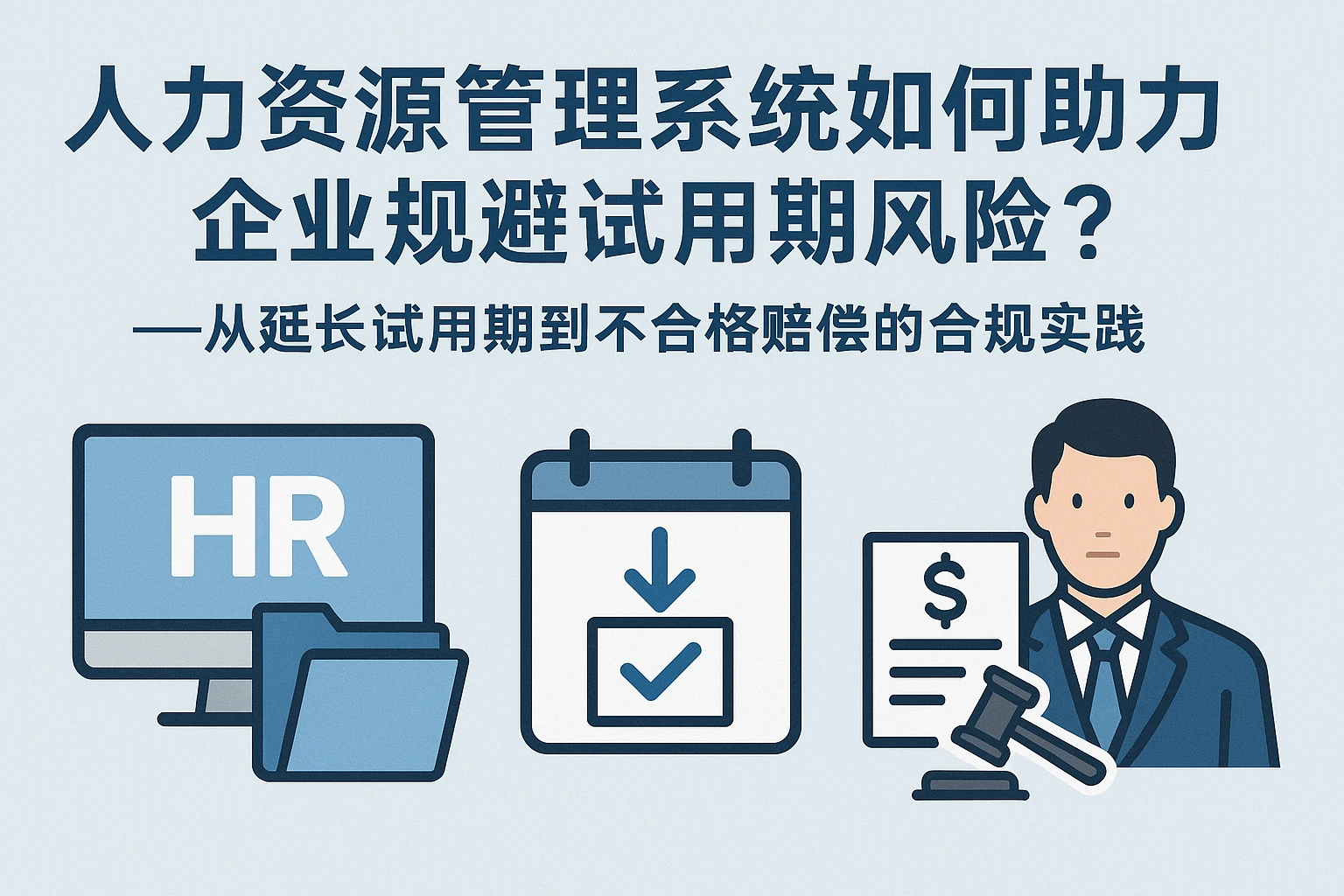人力资源管理系统如何助力企业规避试用期风险？——从延长试用期到不合格赔偿的合规实践
