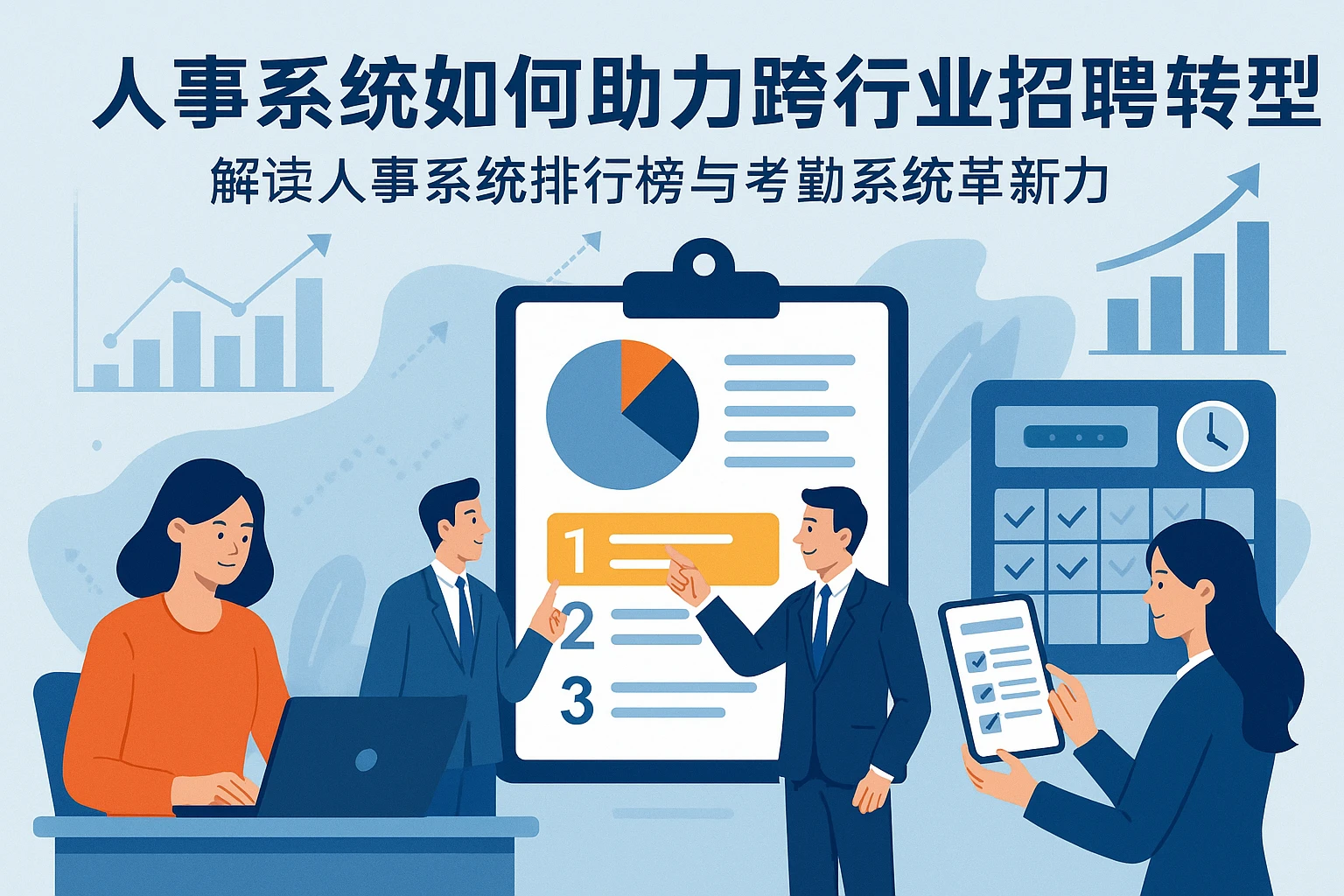 人事系统如何助力跨行业招聘转型——解读人事系统排行榜与考勤系统革新力