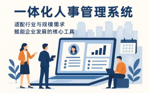 一体化人事管理系统：适配行业与规模需求，赋能企业发展的核心工具