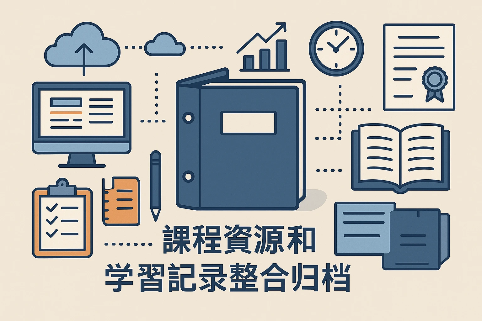 课程资源和学习记录整合归档