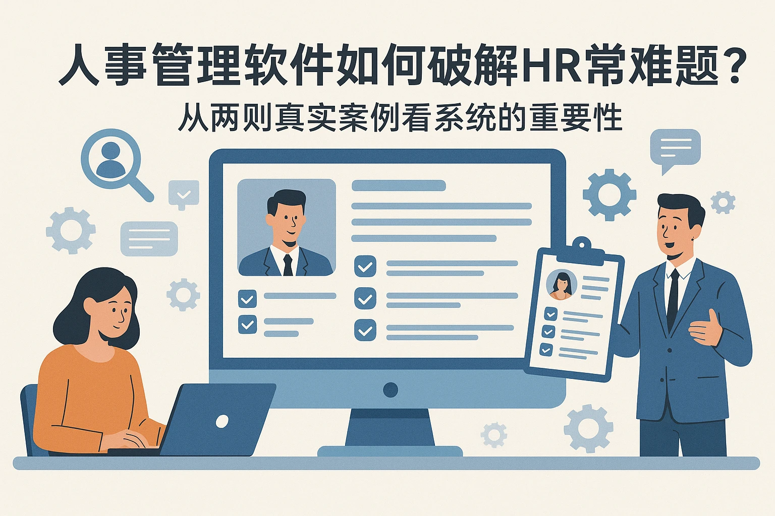 人事管理软件如何破解HR日常难题？从两则真实案例看系统的重要性
