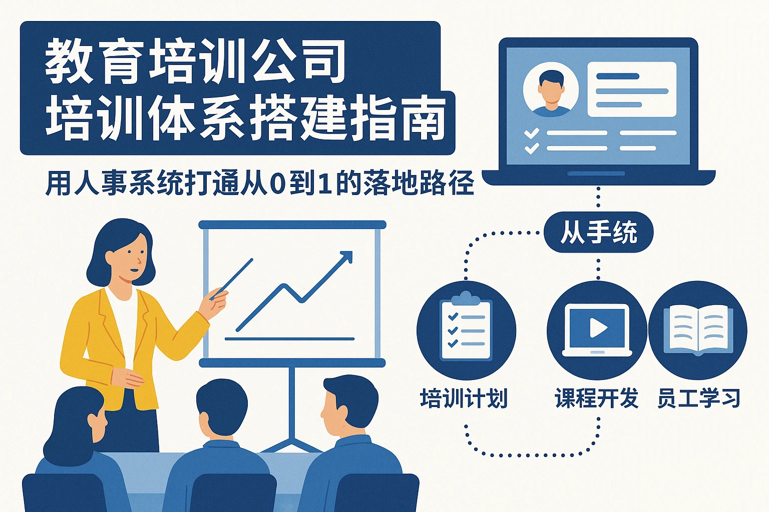 教育培训公司培训体系搭建指南：用人事系统打通从0到1的落地路径