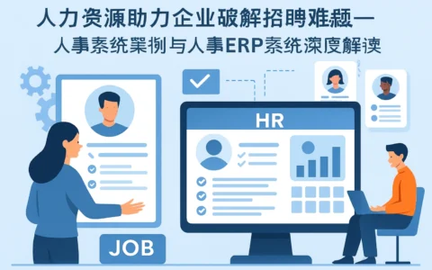 人力资源软件助力企业破解招聘难题——人事系统案例与人事ERP系统的深度解读