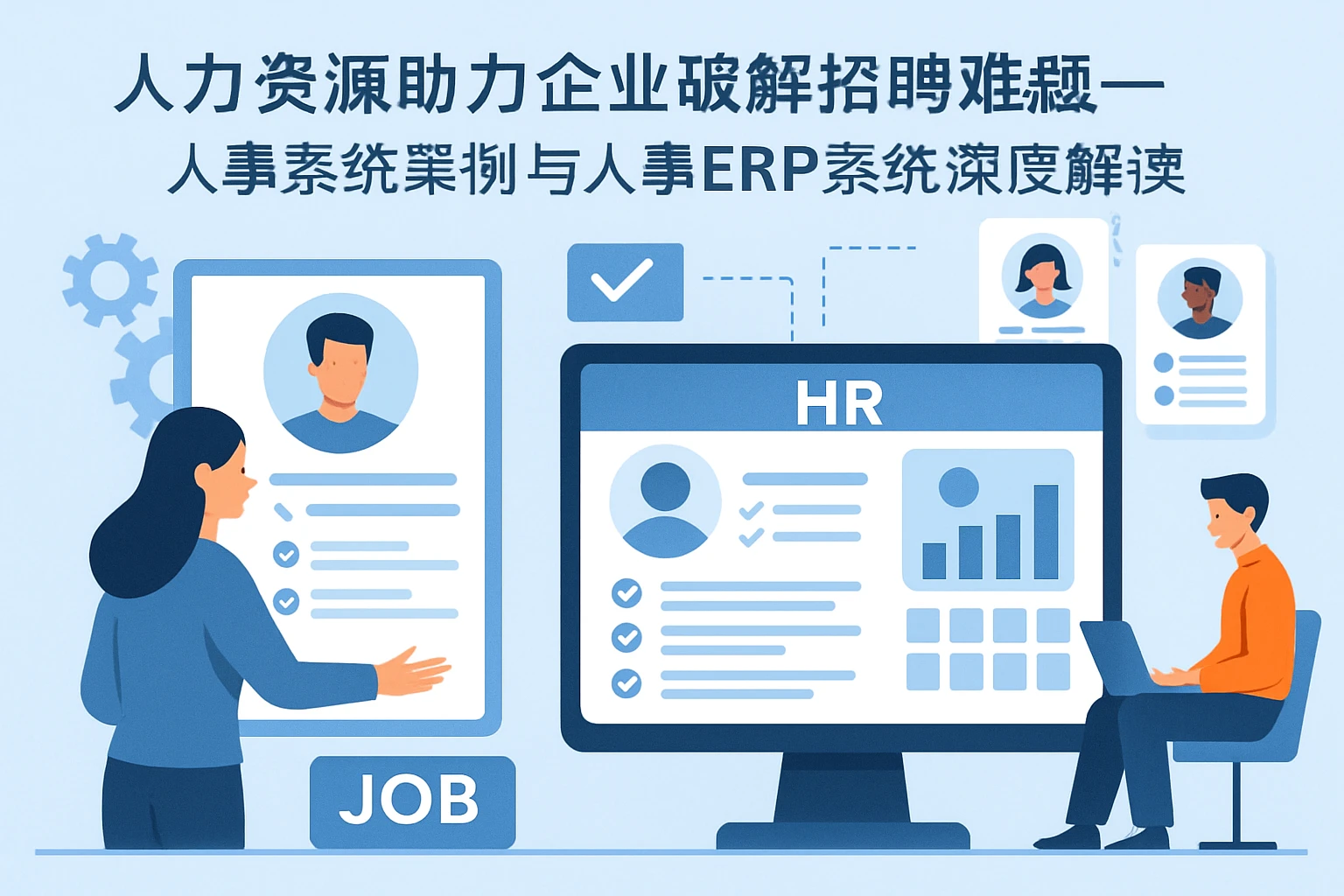 人力资源软件助力企业破解招聘难题——人事系统案例与人事ERP系统的深度解读