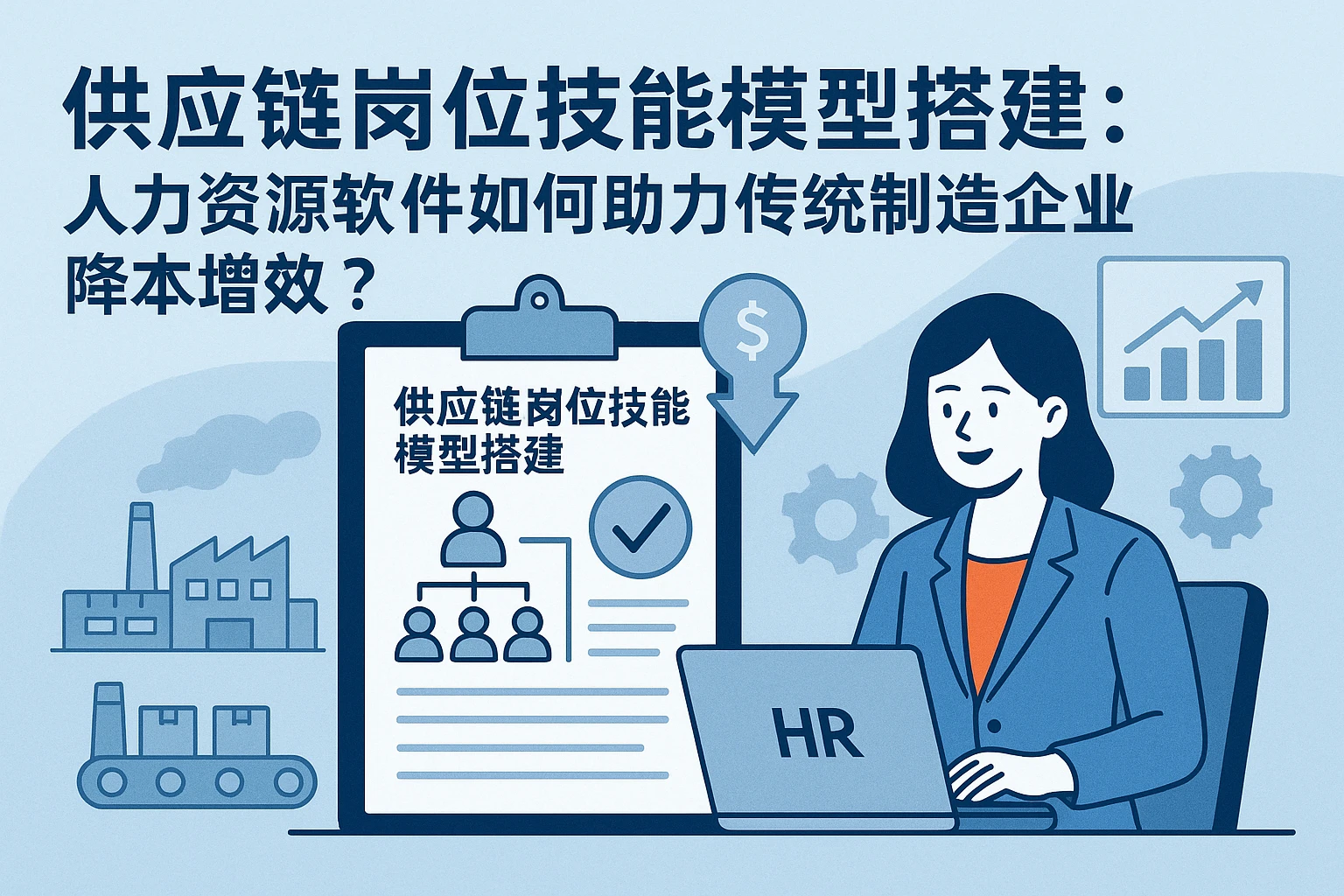 供应链岗位技能模型搭建：人力资源软件如何助力传统制造企业降本增效？