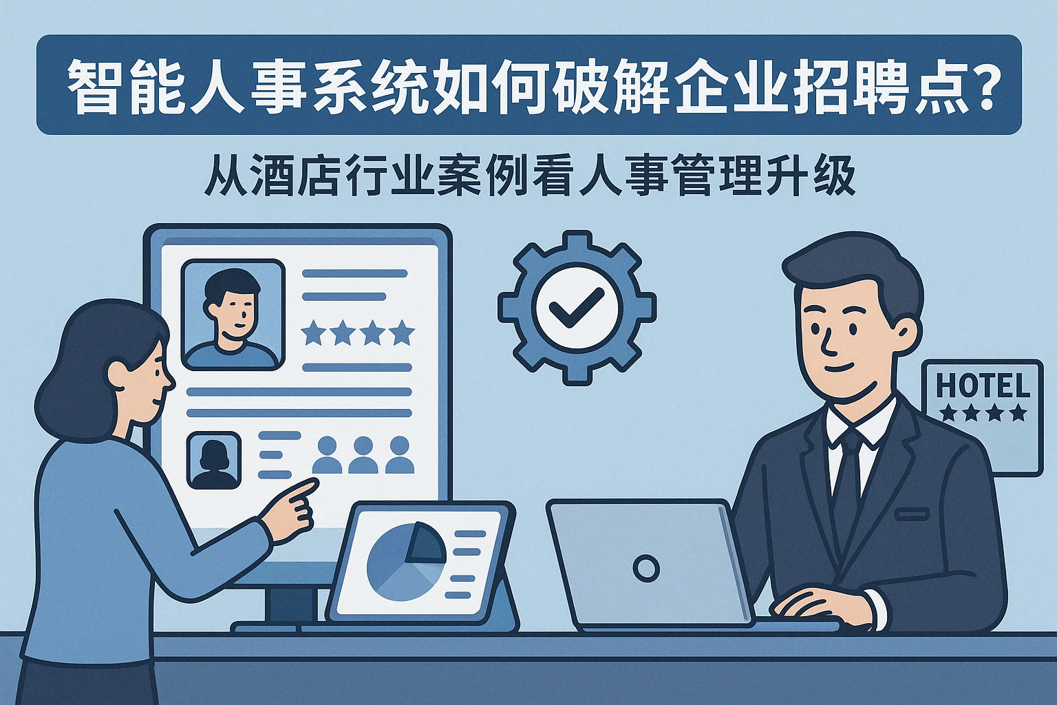 智能人事系统如何破解企业招聘痛点？从酒店行业案例看人事管理升级