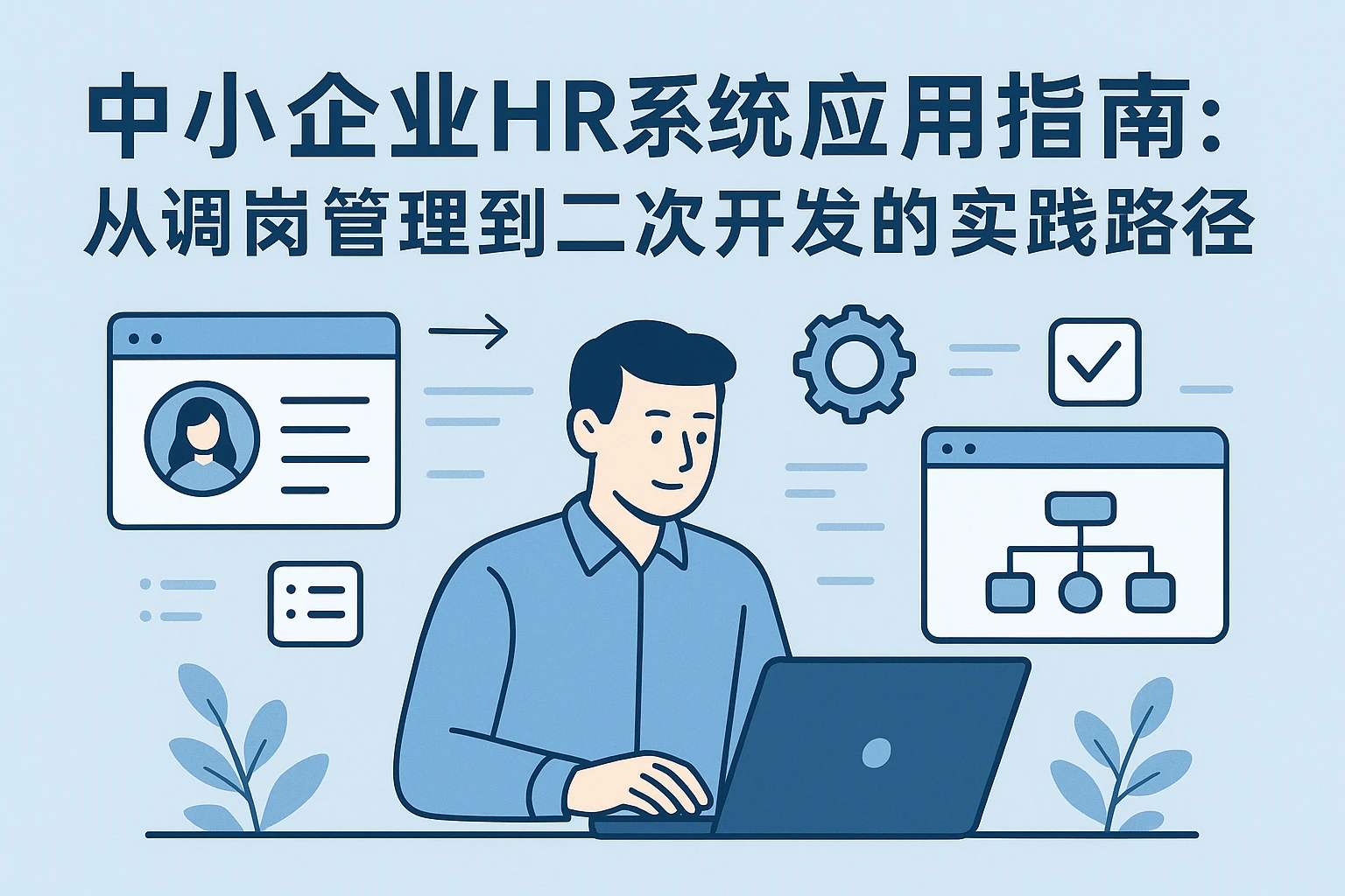 中小企业HR系统应用指南：从调岗管理到二次开发的实践路径