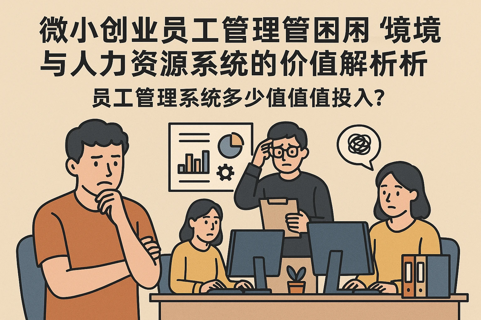 微小创业公司员工管理困境与人力资源软件、员工管理系统的价值解析——人事管理系统多少钱值得投入？