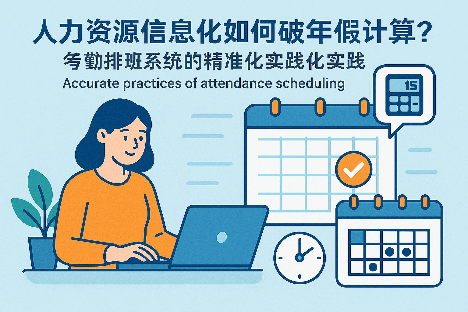 人力资源信息化系统如何破解年假计算难题？考勤排班系统的精准化实践