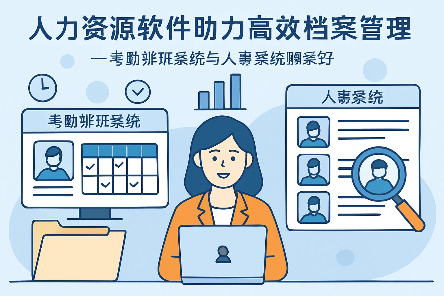 人力资源软件助力高效档案管理——考勤排班系统与人事系统哪家好