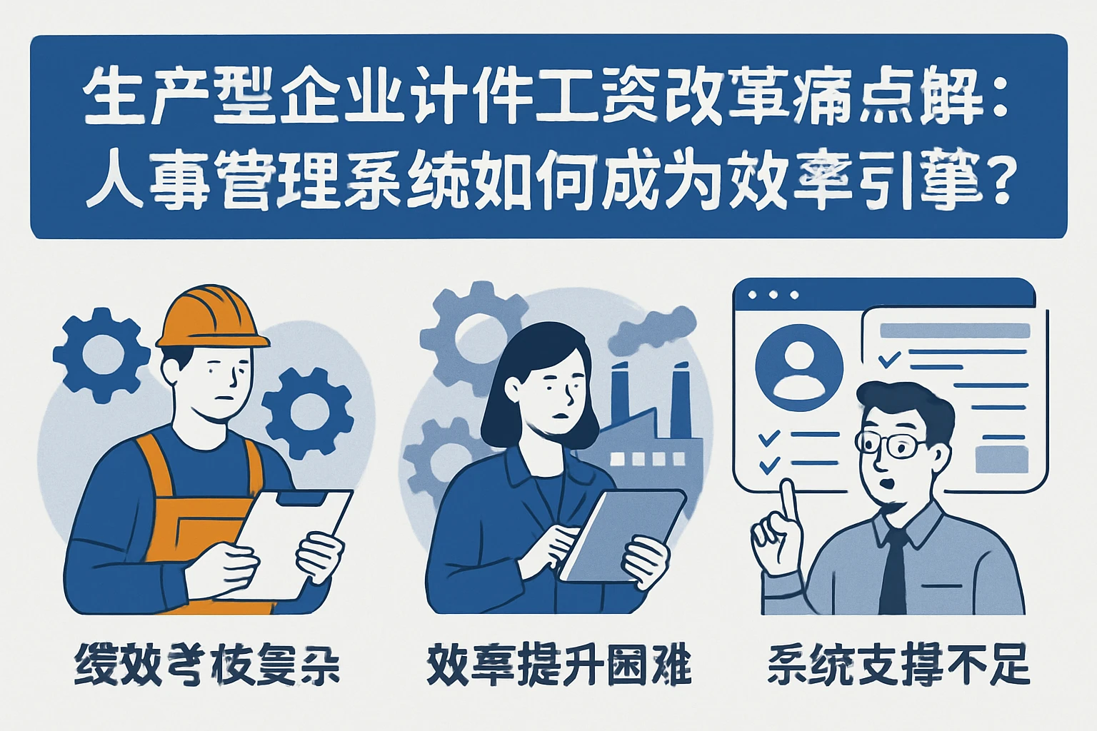 生产型企业计件工资改革痛点解决：人事管理系统如何成为效率引擎？