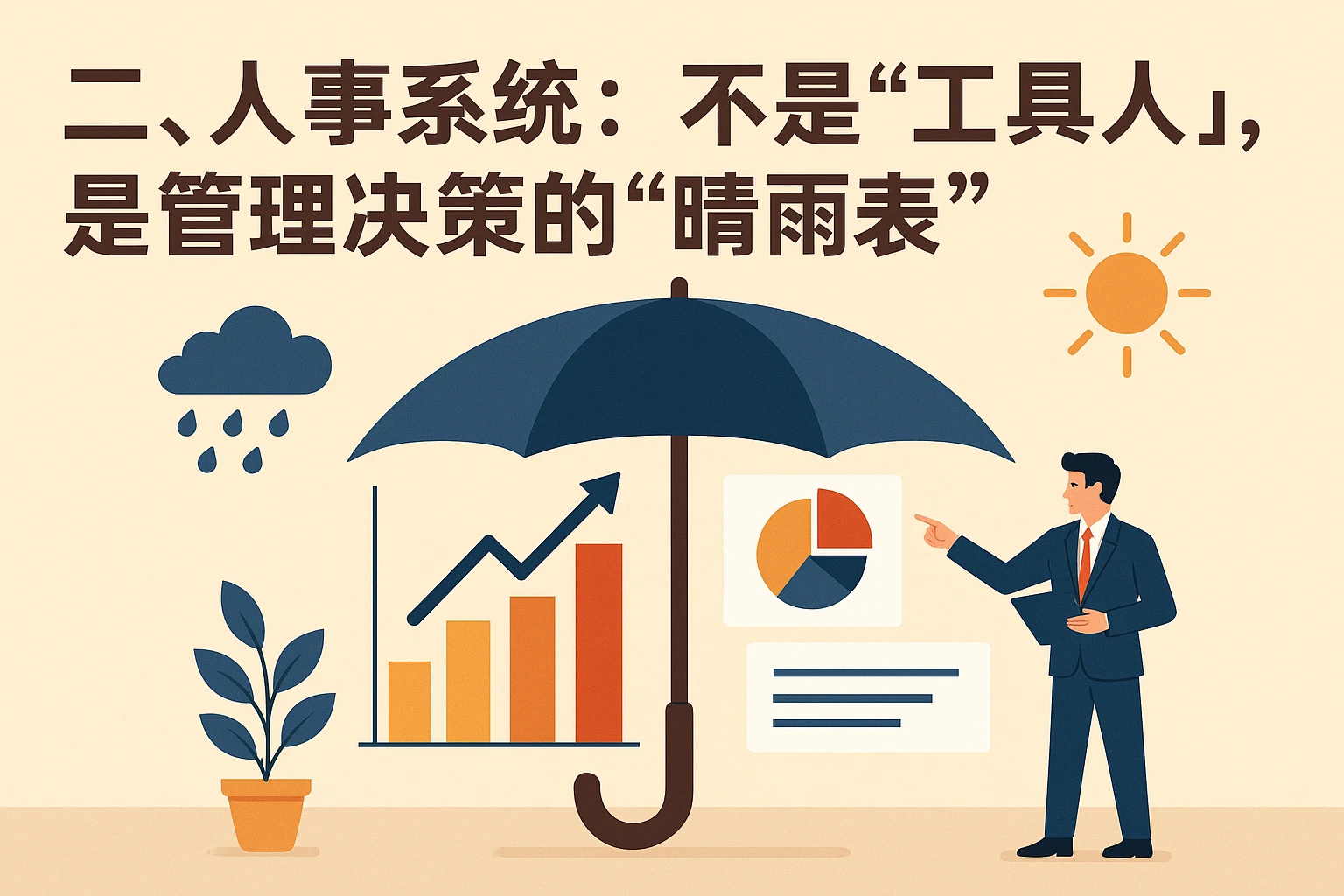 二、人事系统：不是“工具人”，是管理决策的“晴雨表”