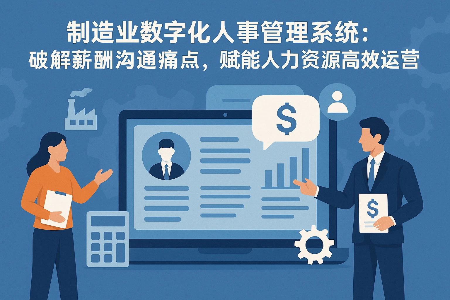 制造业数字化人事管理系统：破解薪酬沟通痛点，赋能人力资源高效运营