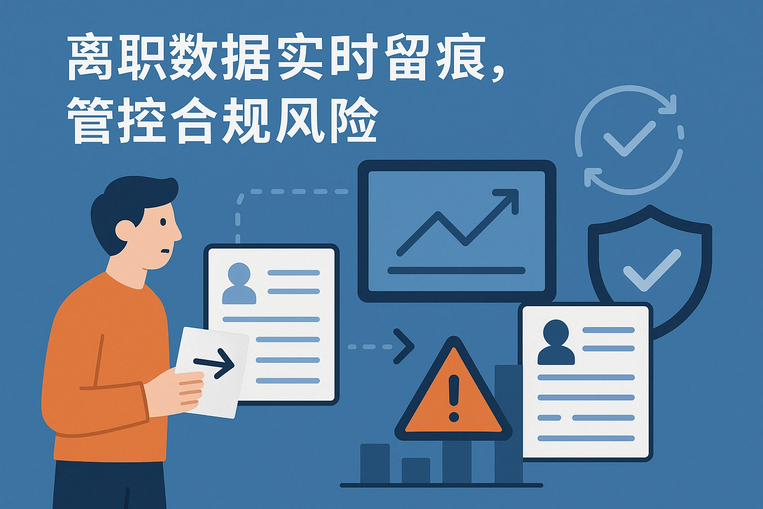 离职数据实时留痕，管控合规风险