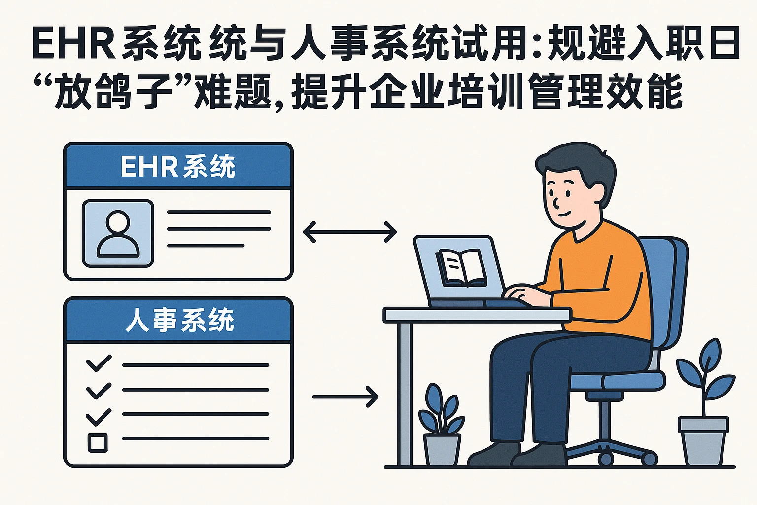 EHR系统与人事系统试用：规避入职日“放鸽子”难题，提升企业培训管理效能