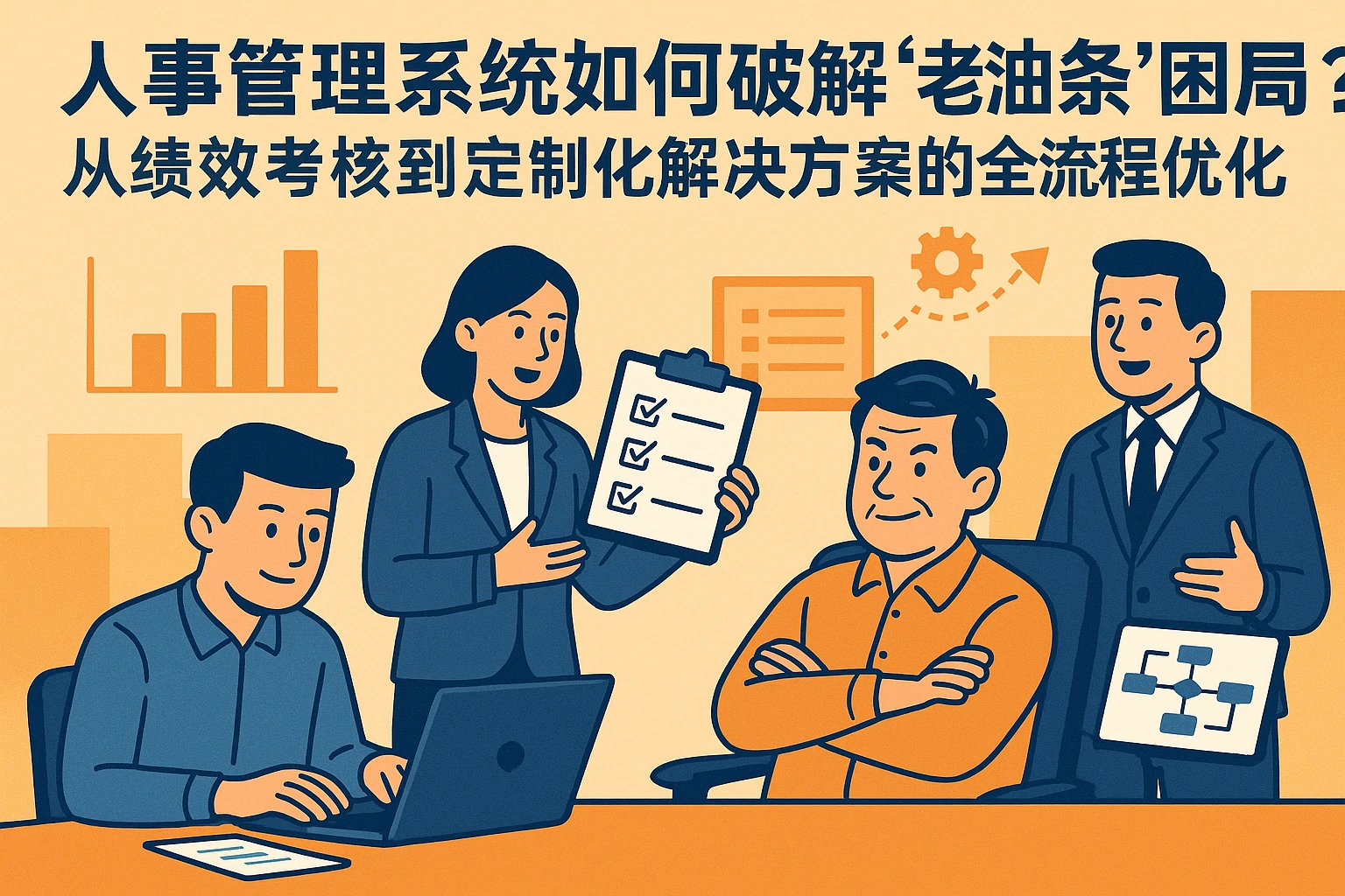人事管理系统如何破解“老油条”困局？从绩效考核到定制化解决方案的全流程优化