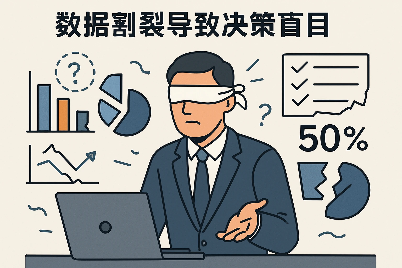 2. 数据割裂导致决策盲目